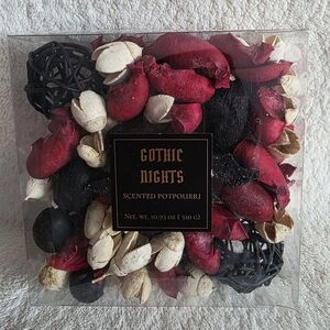 New Halloween Midnight Shadows Gothic Nights Scented Potpourri vase filler decor